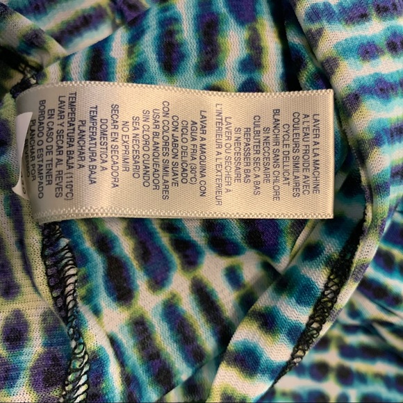 🔺 Rafaella colorful sleeveless blouse size Large - Picture 8 of 8